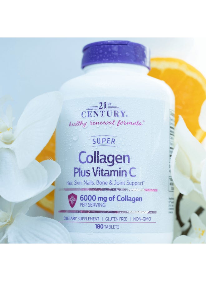 21st Century Super Collagen Plus Vitamin C 180 Tablets - Image 3